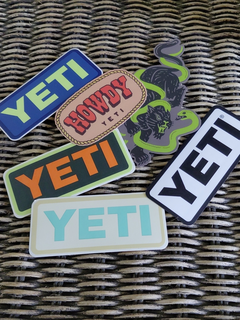 Yeti Logo Stickers {6}